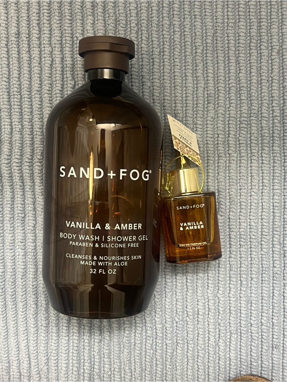 Vanilla & Amber Body Wash & Oil